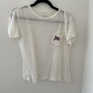 Bannerday embroidered pocket tee